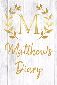 Matthew's Diary