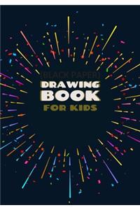 Drawing Book for Kids (Black Paper)