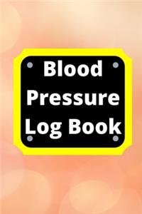Blood Pressure Log Book