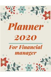 Planner 2020 for Financial manager