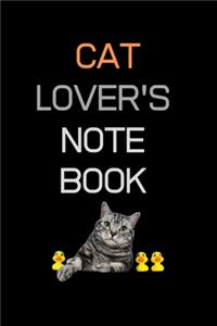 Cat Lover's Note Book