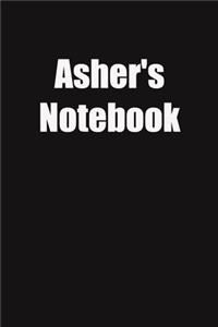 Asher's Notebook