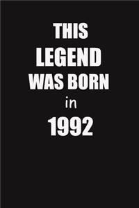 This Legend Was Born In 1992
