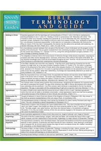 Bible Terminology and Guide (Speedy Study Guide)