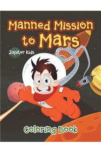 Manned Mission to Mars Coloring Book