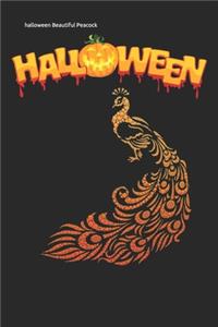 halloween Beautiful Peacock