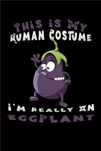 This is my human costume i'm really an eggplant