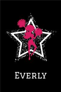 Everly Cheerleading Notebook