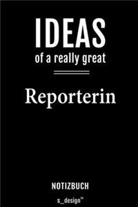 Notizbuch für Reporter / Reporterin