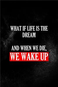 What If Life Is the Dream And When We Die, We Wake Up