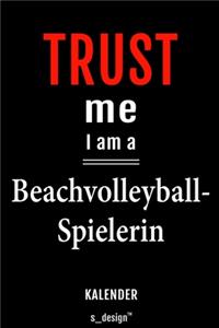 Kalender für Beachvolleyball-Spieler / Beachvolleyball-Spielerin
