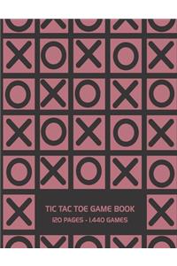 Tic Tac Toe Game Book