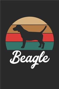 Beagle Notebook - Vintage Beagle Journal - Beagle Diary