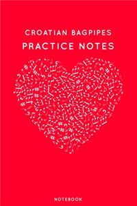 Croatian bagpipes Practice Notes