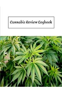 Cannabis Review Logbook