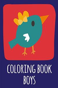 coloring book boys
