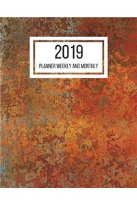 2019 Planner Weekly and Monthly