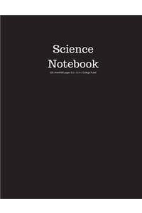 Science Notebook 200 Sheet/400 Pages 8.5 X 11 In.-College Ruled