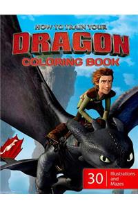 How to Train Your Dragon Coloring Book