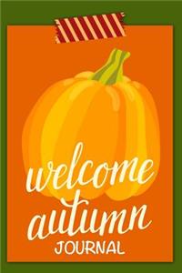 Welcome Autumn Journal
