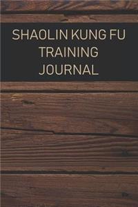 Shaolin Kung Fu Training Journal