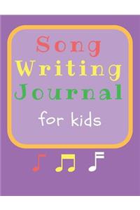 Songwriting Journal for Kids