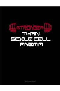 Stronger Than Sickle Cell Anemia: Two Column Ledger