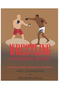 Wrestling Coloring Book