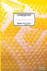 Composition Notebook Snake