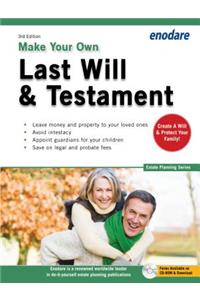 Make Your Own Last Will & Testament [With CDROM]