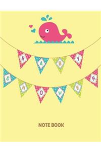 Baby shower Notebook