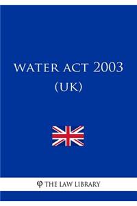 Water Act 2003 (UK)