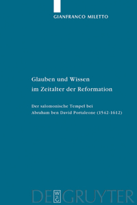 Glauben und Wissen im Zeitalter der Reformation