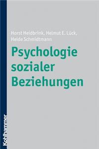 Psychologie Sozialer Beziehungen