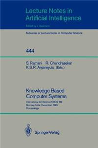 Knowledge Based Computer Systems