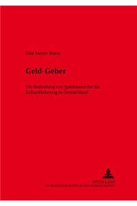 Geld-Geber