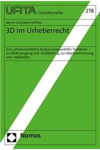 3D Im Urheberrecht