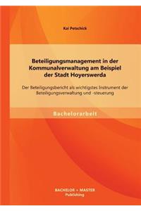 Beteiligungsmanagement in der Kommunalverwaltung am Beispiel der Stadt Hoyerswerda