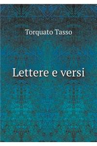 Lettere E Versi