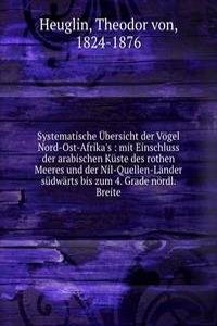 SYSTEMATISCHE   BERSICHT DER V  GEL NOR