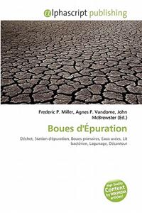 Boues D'Epuration