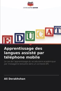 Apprentissage des langues assisté par téléphone mobile