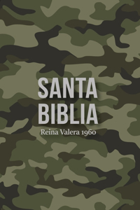 Biblia Rvr 1960 Compacta Símil Piel Camuflaje Verde (Bible Rvr 1960 Compact Size Leatherlike Green Camouflage (Spanish Edition)