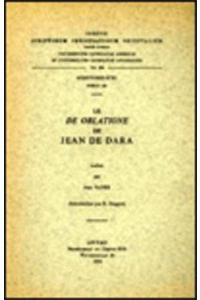 Le De Oblatione de Jean de Dara