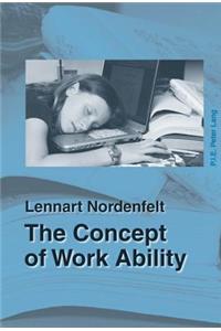 Concept of Work Ability