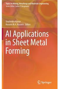 AI Applications in Sheet Metal Forming