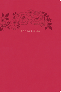 Rvr 1960 Biblia Letra Supergigante, Floral Símil Piel, Con Índice: Santa Biblia