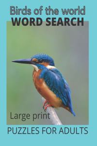 Birds of the World Word Search
