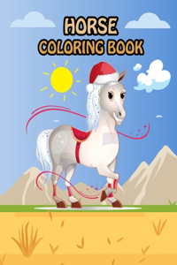 Horse Coloring Book