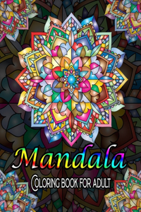 Mandal Coloring Book for adult